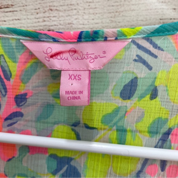 Lilly Pulitzer Gardenia Catch the Wave Multicolor Swim Coverup - Picture 5 of 8